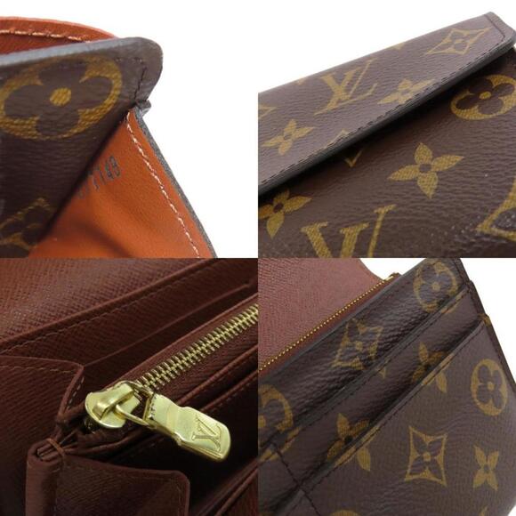 LOUIS VUITTON Brown Monogram Wallet - Picture 8 of 11